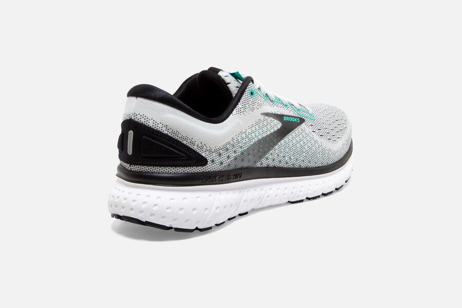 Brooks Glycerin 18 Road Löparskor Dam - Grå/Svarta - 4095-YBQNK